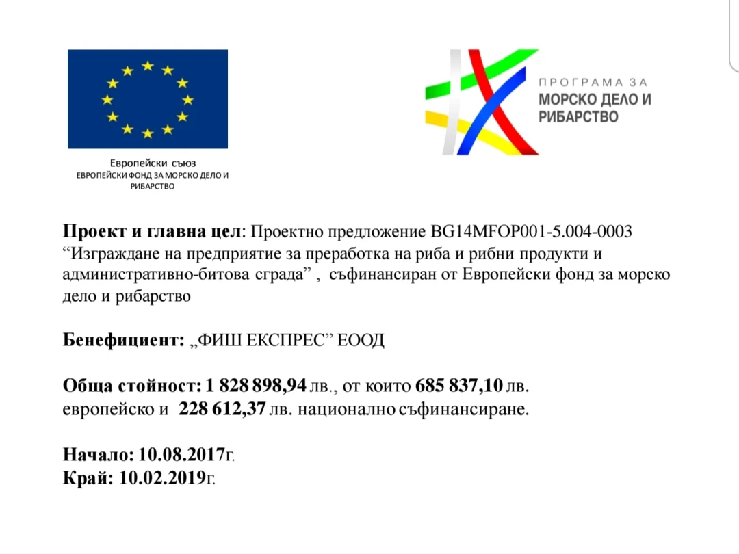 Европейски проект — финансиране и срок на изпълнение